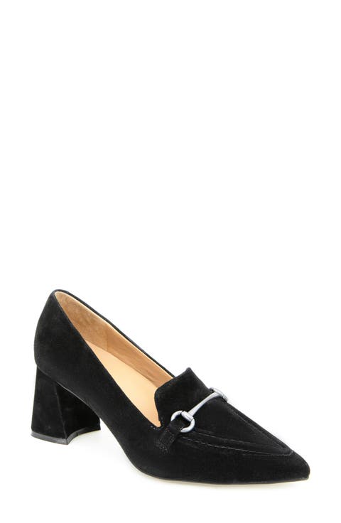 Dionne Pointed Toe Bit Loafer Pump (Women)