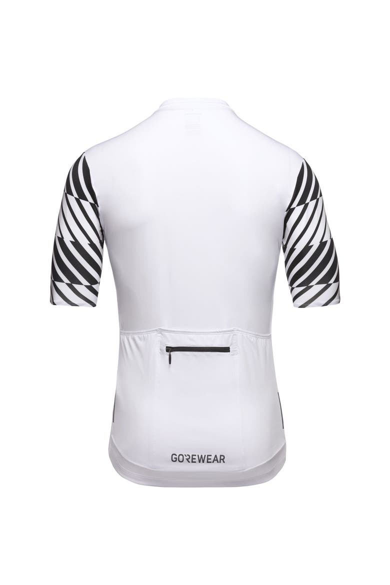 Swiftride Optical Jersey - Men's, Alternate, color, White/Black