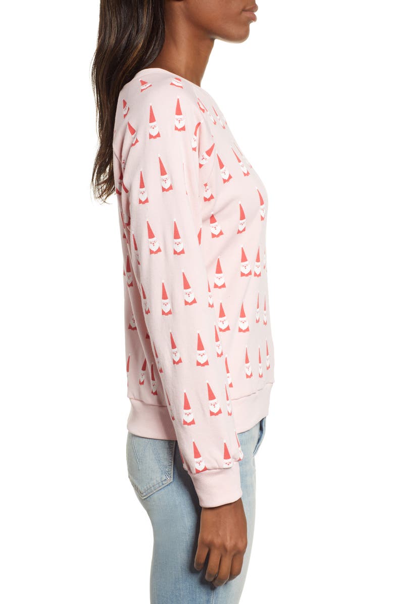 Wildfox Lil Claus Fiona Sweatshirt, Alternate, color,