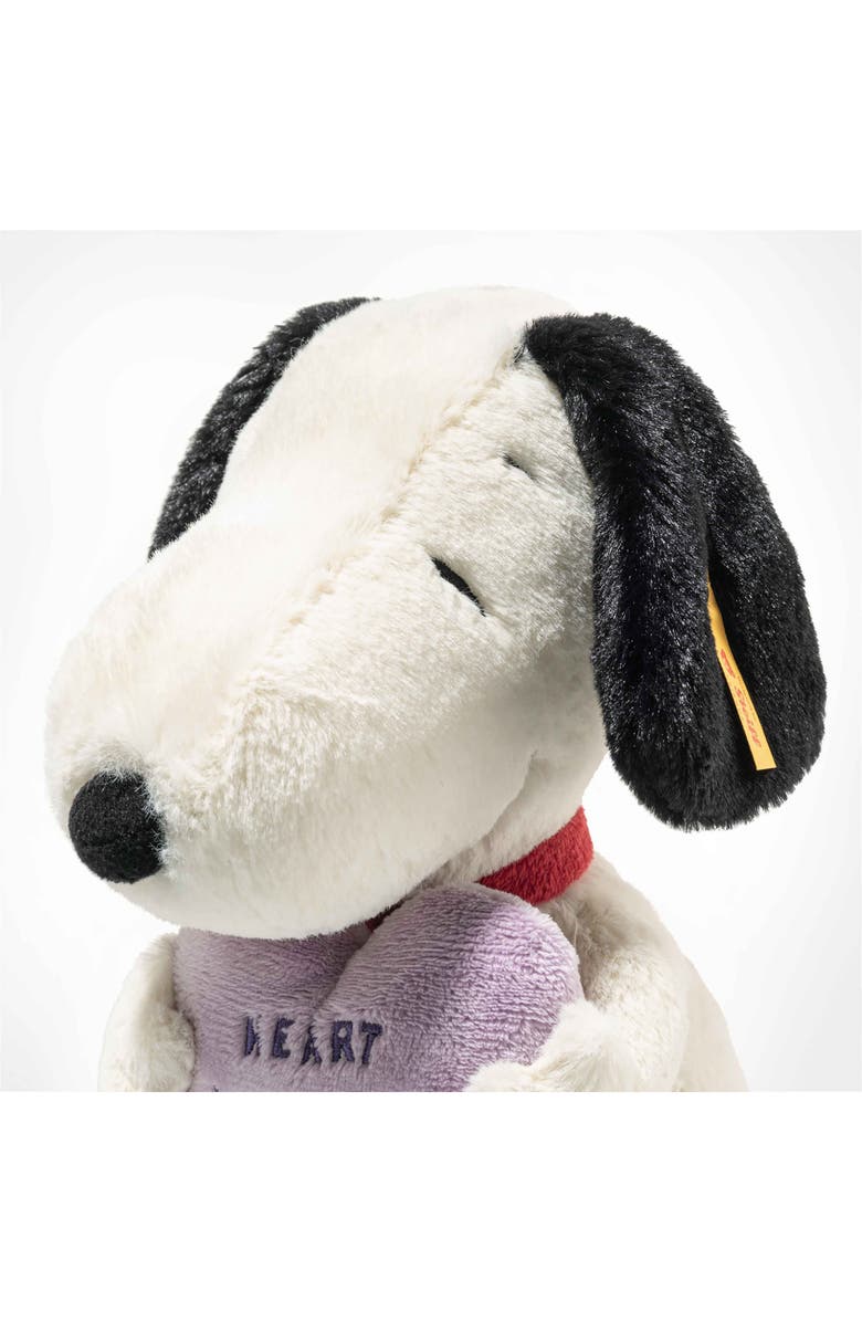 Steiff Snoopy Heartbreakers Club Plushie, Alternate, color, White