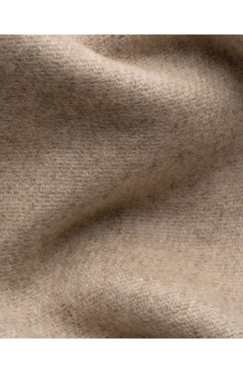 Eton Reversible Cashmere Scarf In Neutral