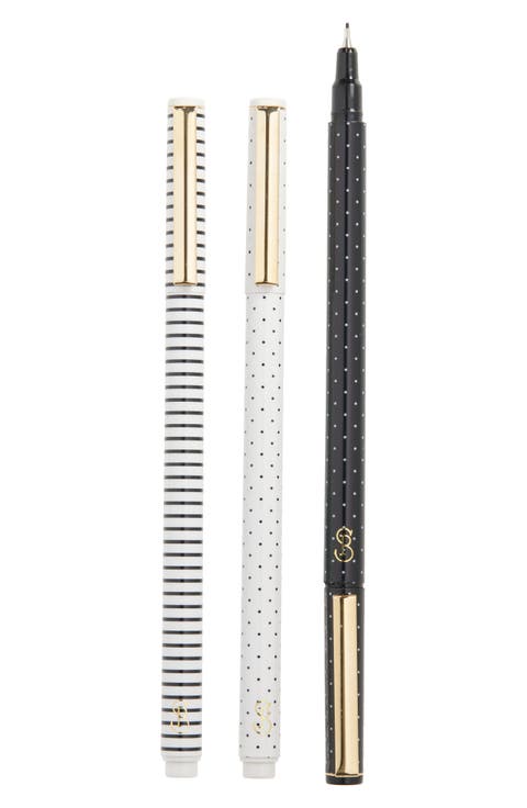 Stripey Set of 3 Felt Pens