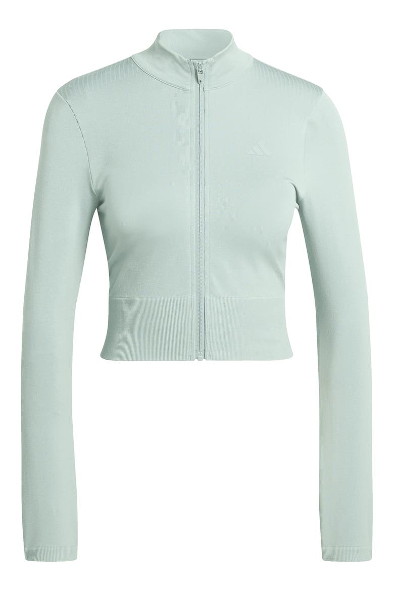 Knit Training Jacket, Alternate, color, WONDER SAGE