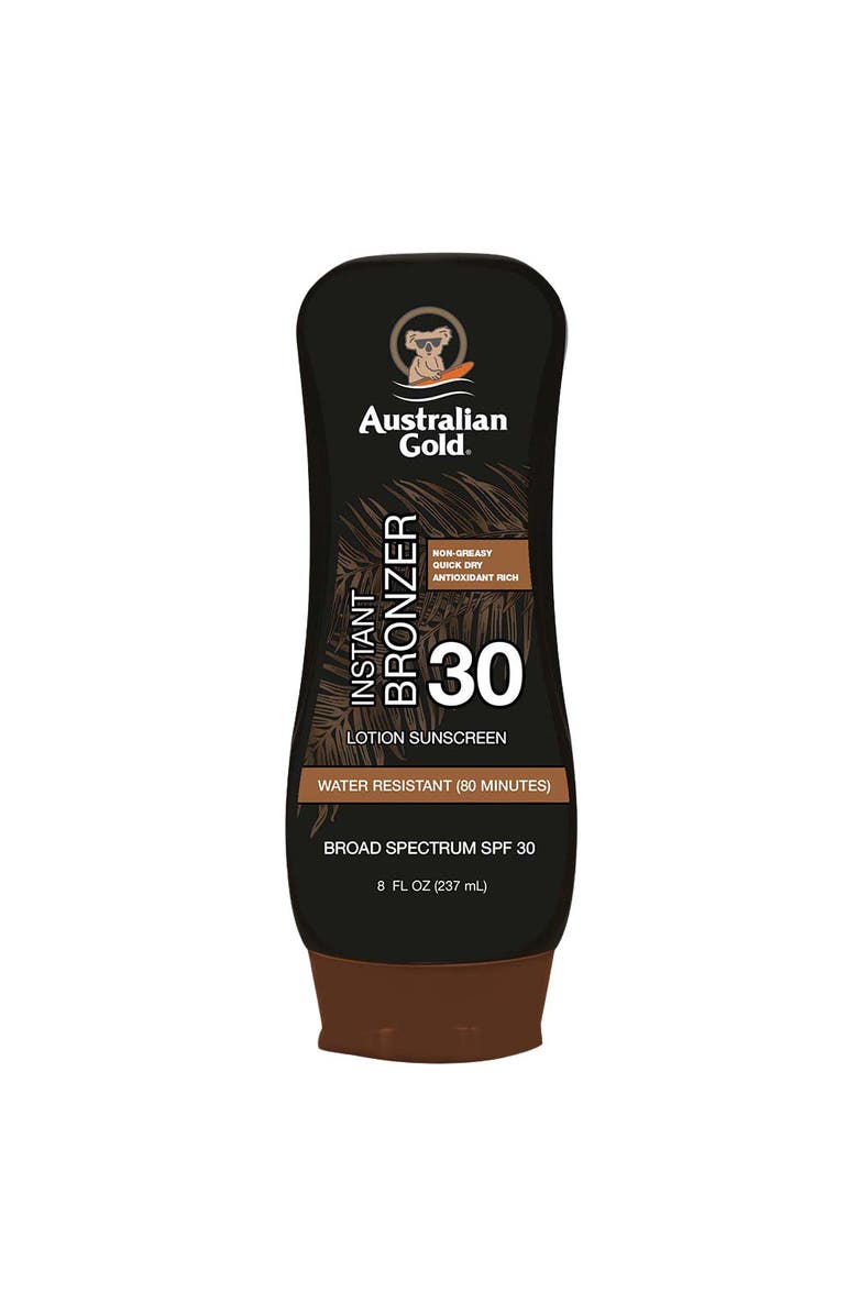 Australian Gold SPF 30 Lotion with Bronzer, Main, color,