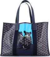 Pre-Owned Goyard Villette Tote Printed Coated Canvas MM