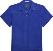 Helmut Lang Relaxed Linen Camp Shirt