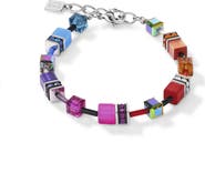 COEUR DE LION Geocube Rainbow Bracelet