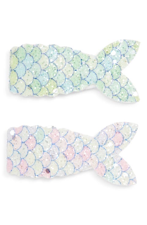 Kids' 2-Pack Mermaid Tail Hair Clips