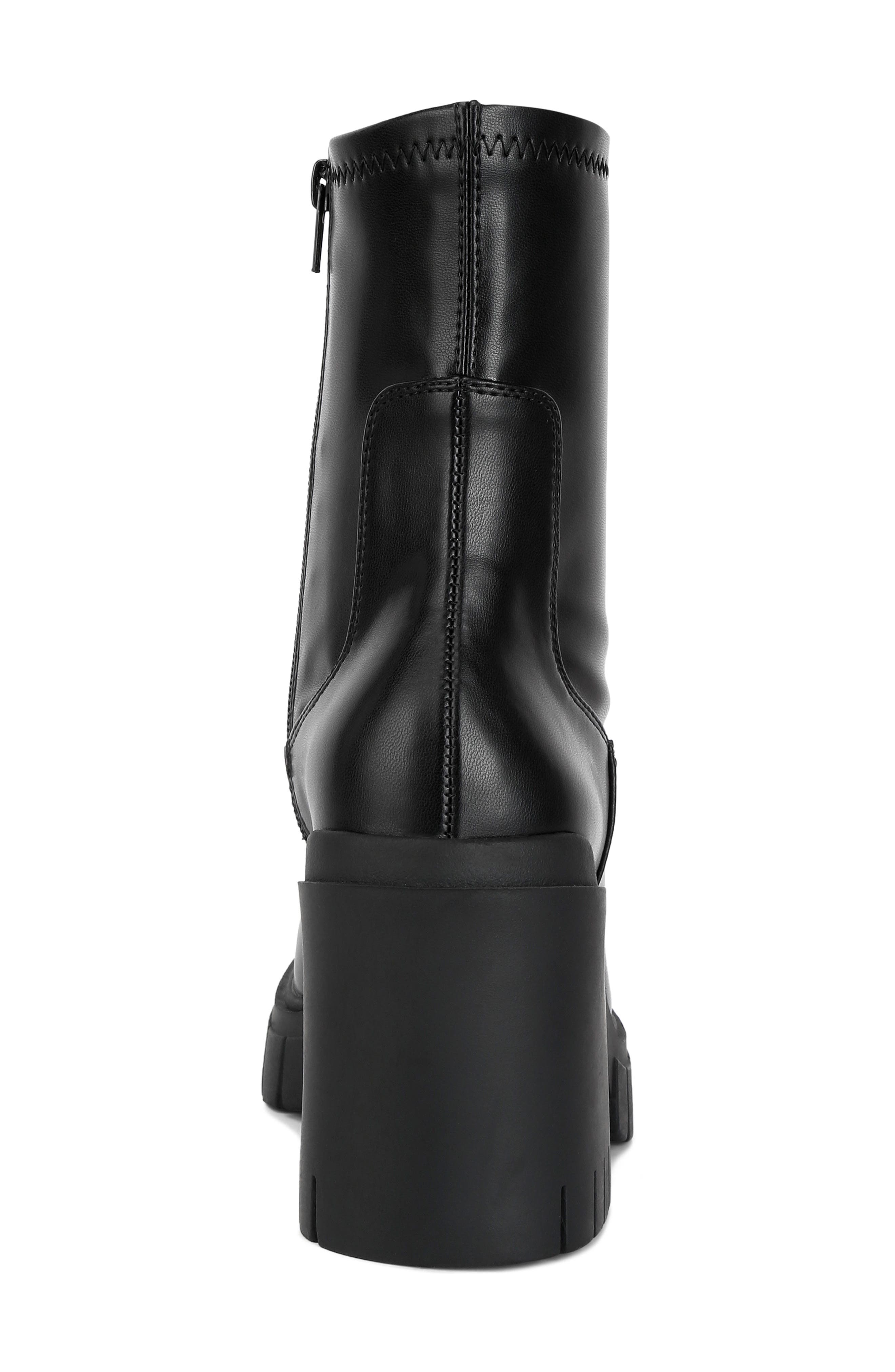 LONDON RAG Kokum Bootie, Alternate, color, Black