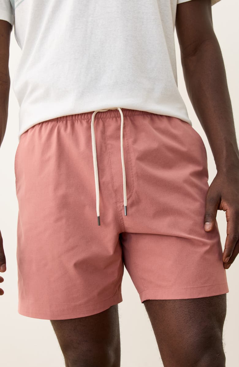 Marine Layer Lined Sport & Swim Trunks, Main, color, Withered Rose