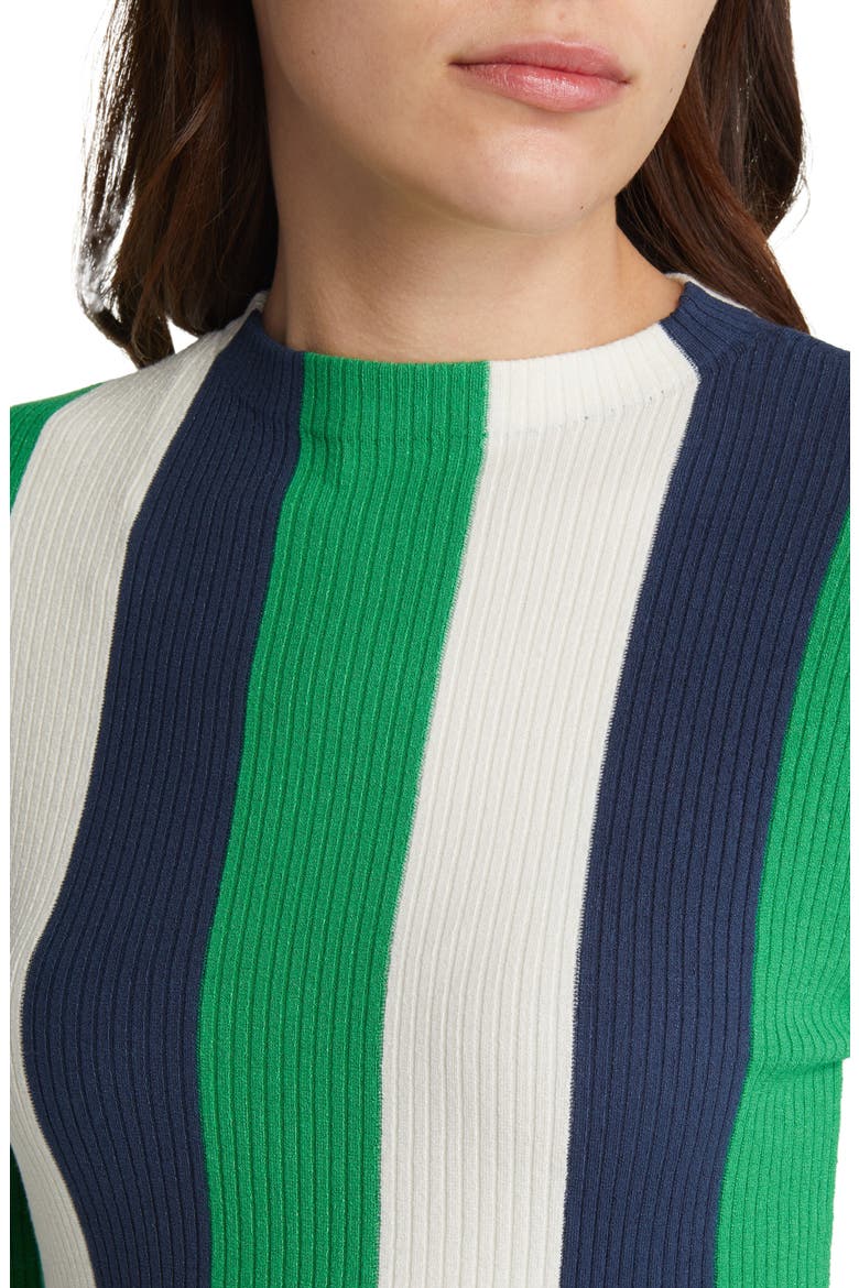 Rib Stripe Sweater, Alternate, color, MULTI STRIPE
