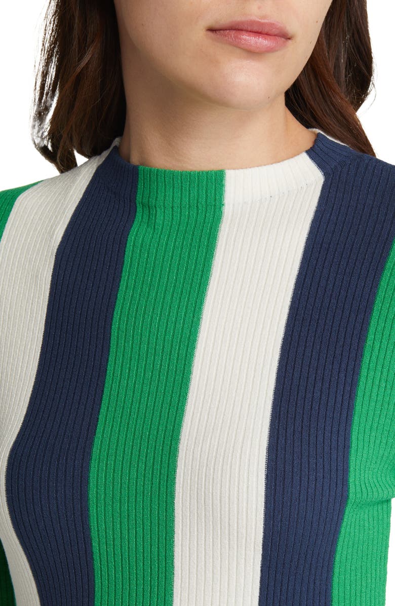 & Other Stories Rib Stripe Sweater, Alternate, color, 