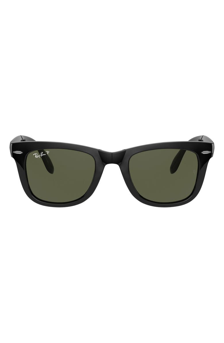 Ray-Ban Wayfarer 54mm Folding Sunglasses, Main, color,