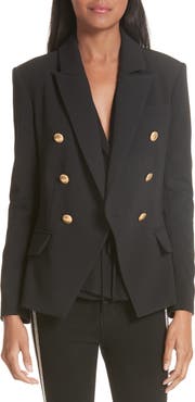 L'AGENCE Kenzie Double Breasted Blazer
