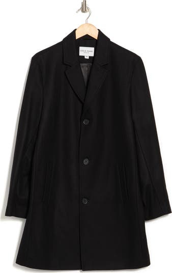 Cole Haan Signature Wool Blend Melton Classic Topper