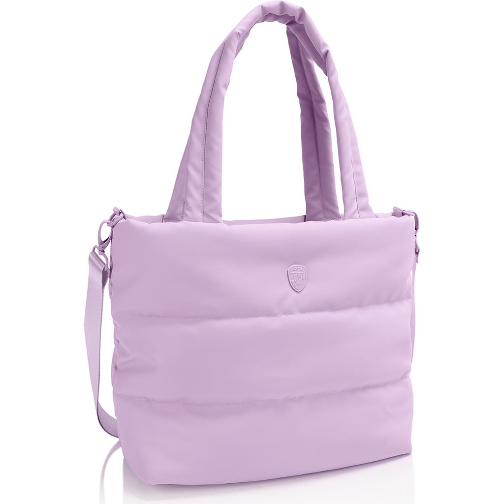 Heys The Puffer Tote Bag In Purple