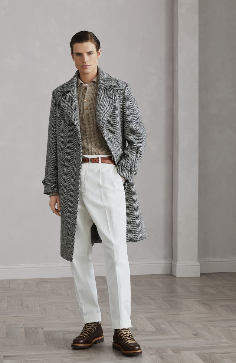 Brunello Cucinelli Jersey T-shirt with chest pocket, Alternate, color,