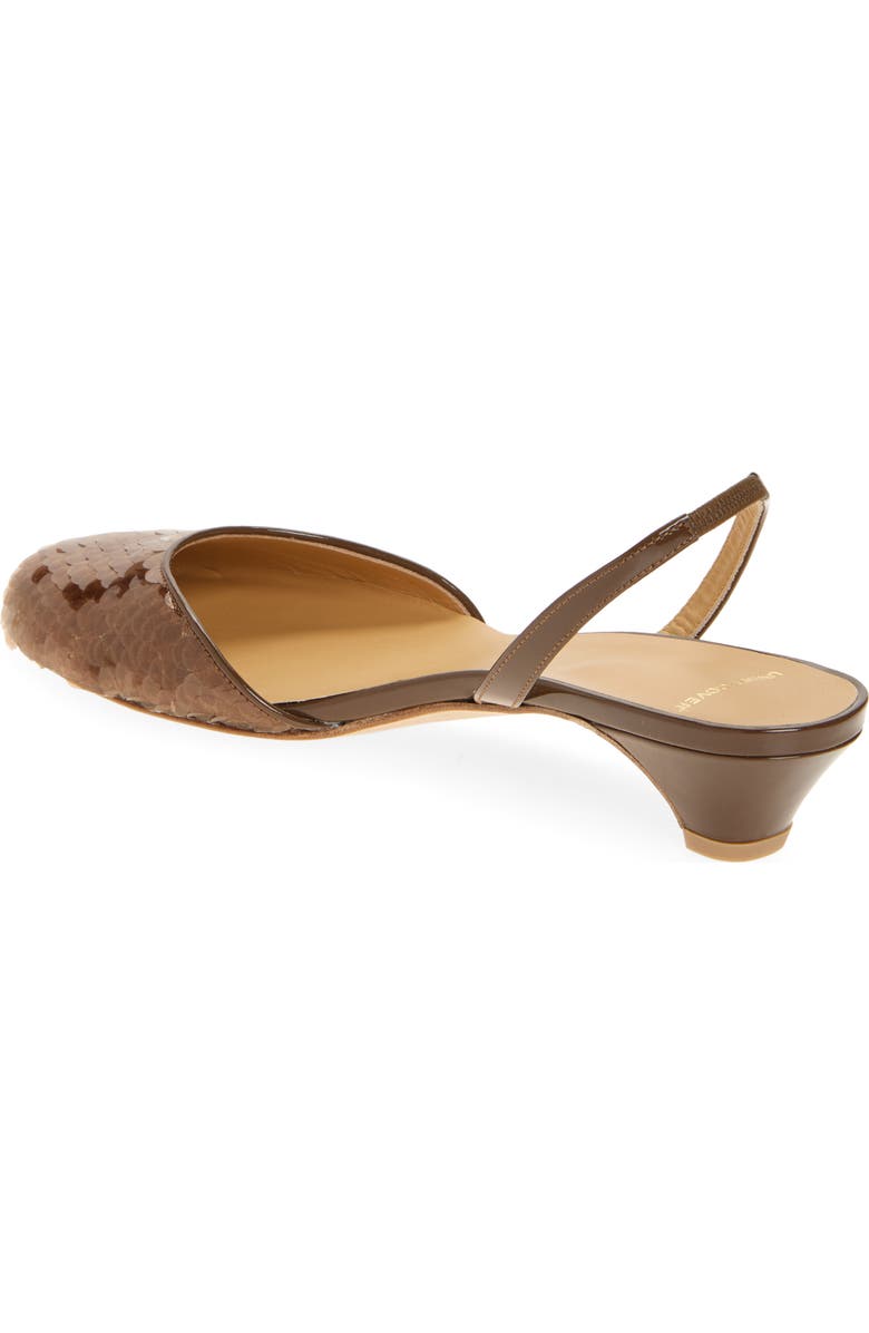 Undercover Paillette Slingback Pump, Alternate, color, Brown