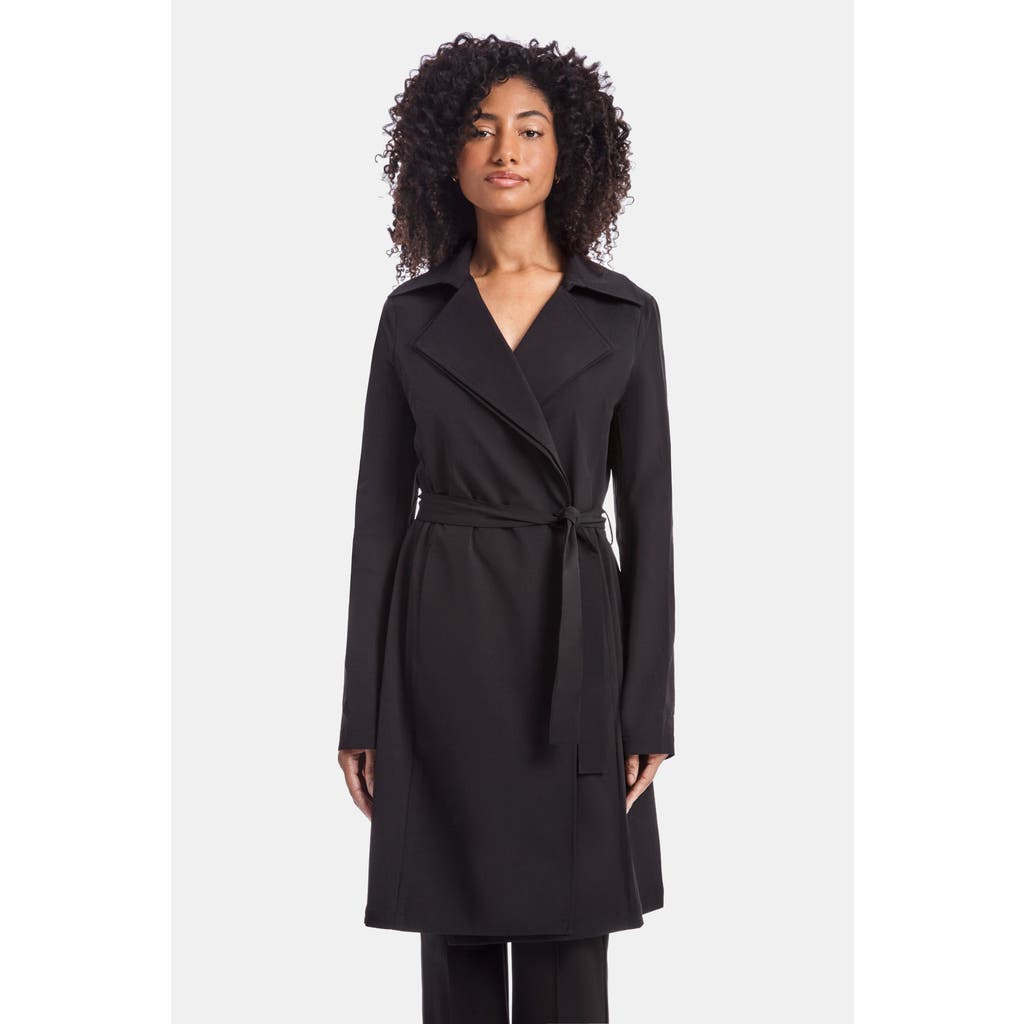 Capsule 121 The Aluda Trench Coat In Black