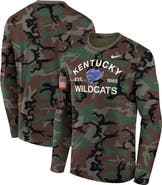 Nike Men's Nike Camo Kentucky Wildcats 2025 Military Appreciation Legend Dri-FIT Long Sleeve T-Shirt