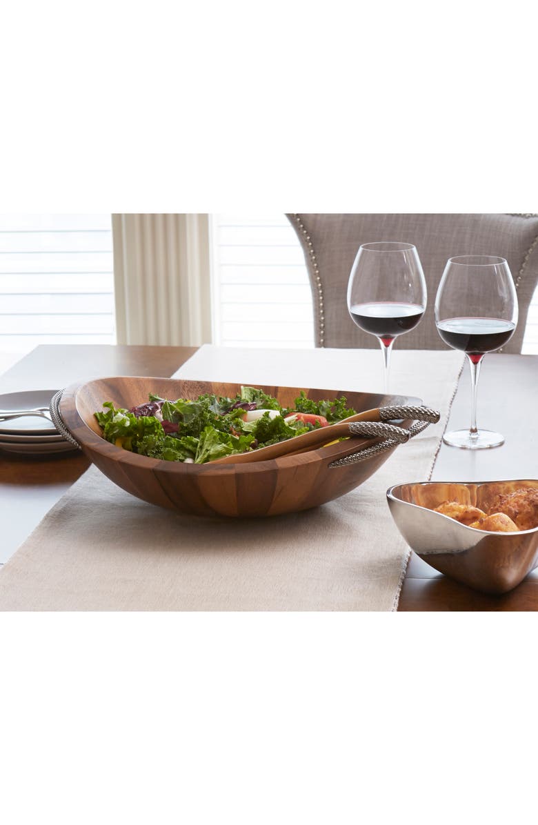 Nambé Vie Set of 2 Pinot Noir Glasses, Alternate, color, 