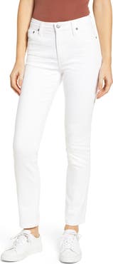 AG Mari High Waist Slim Straight Leg Jeans
