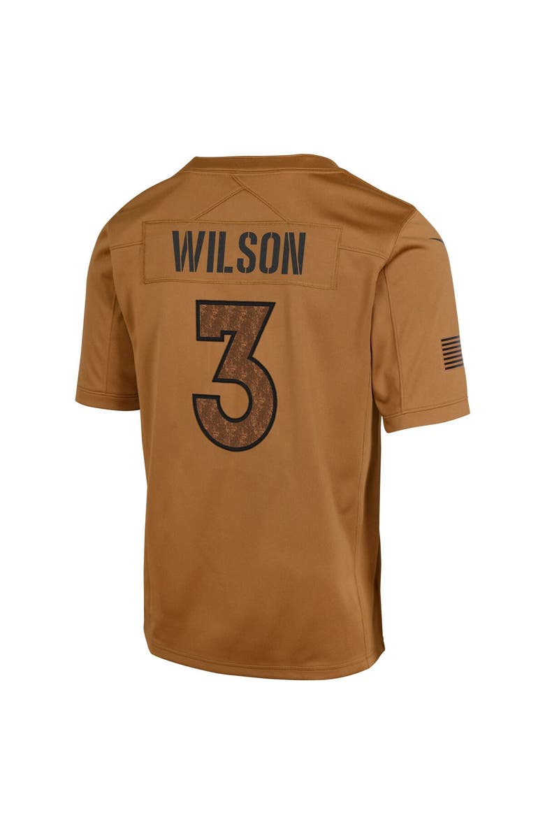 Nike Youth Nike Russell Wilson Brown Denver Broncos 2023 Salute To Service Limited Jersey, Alternate, color, 