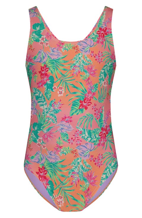 Kids' Coastal Breeze One-Piece Swimsuit (Big Kid)