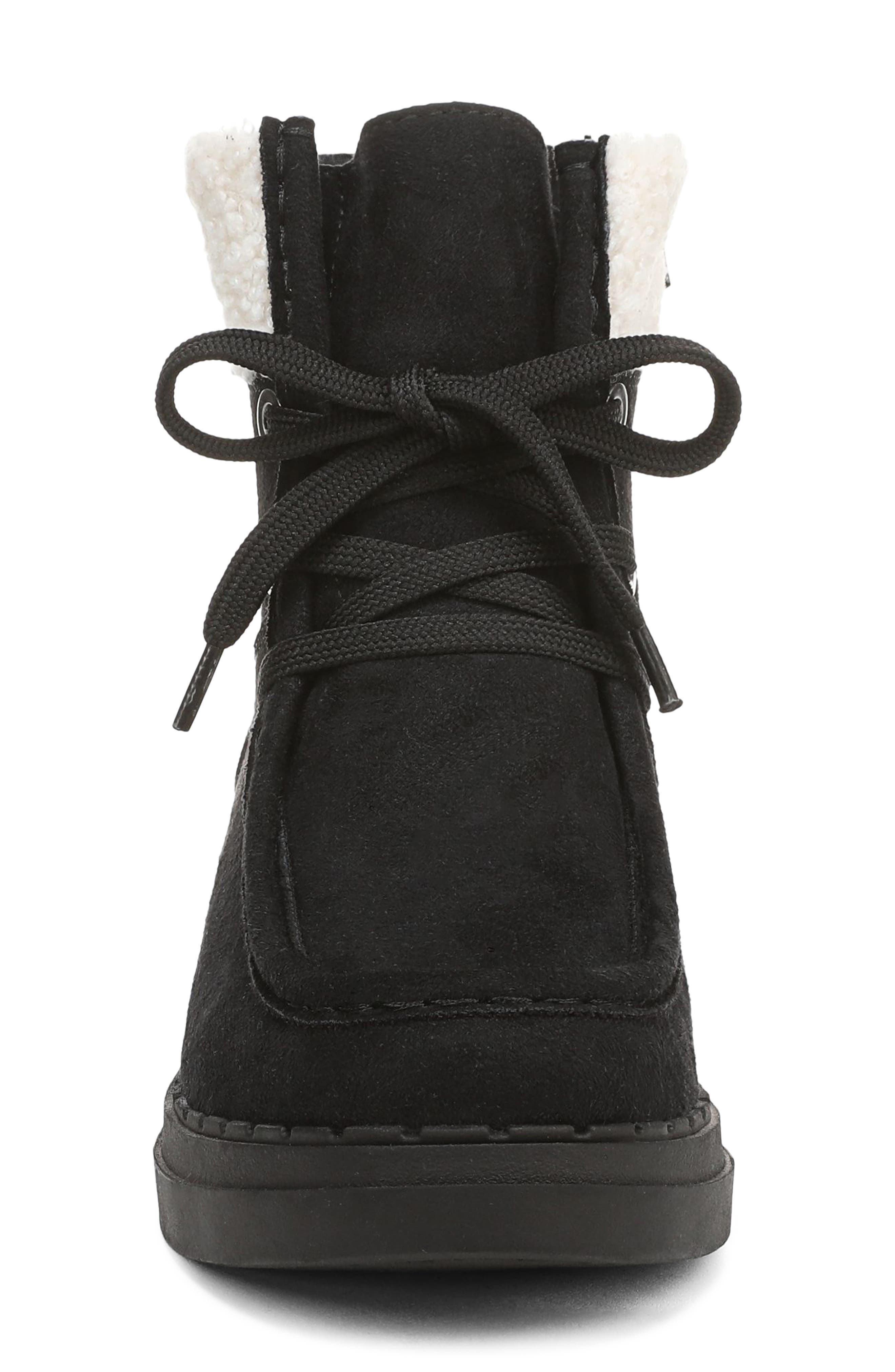 LifeStride Devon Wedge Winter Boot, Alternate, color, Black