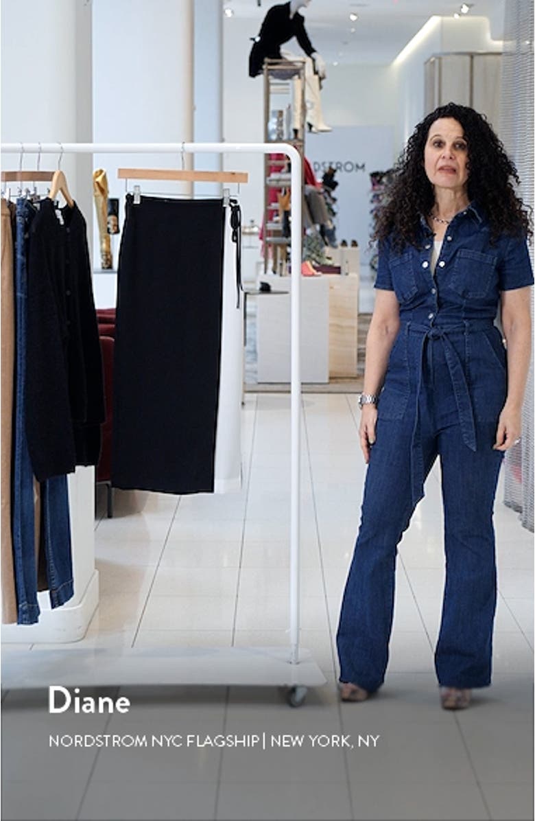 Side Tie Two-Tone Skirt, sales video thumbnail