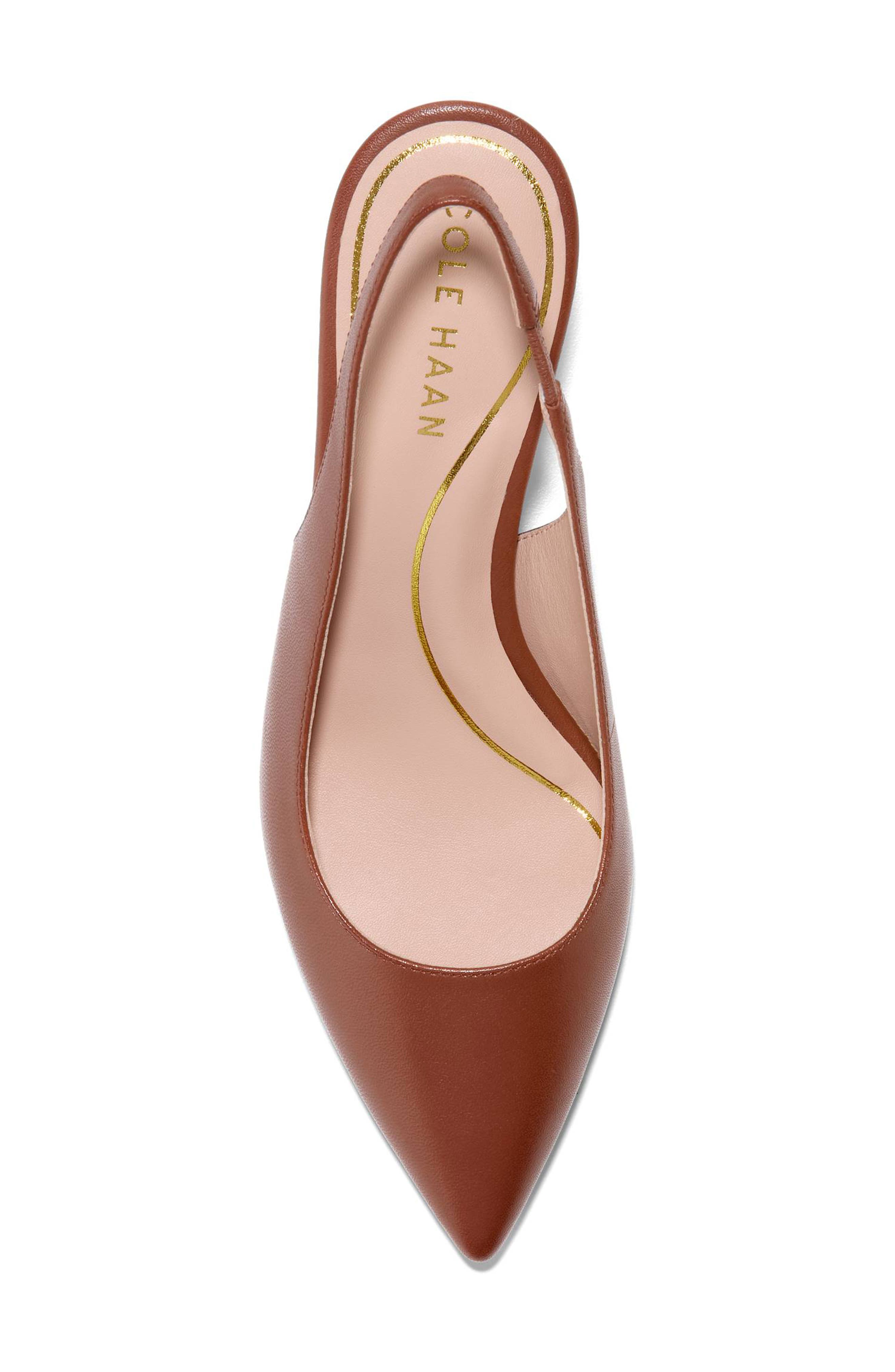 Cole Haan Vandam Slingback Pump, Alternate, color, Ch Dk Cuoio Ltr