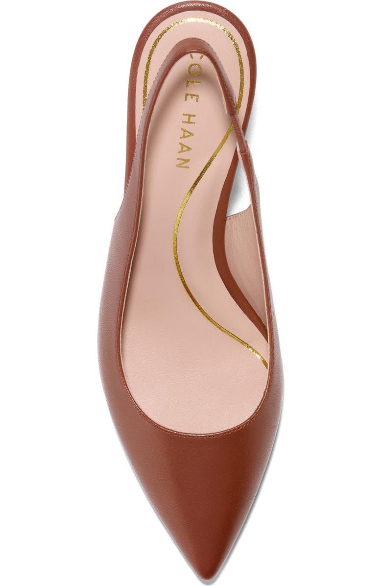 Cole Haan Vandam Slingback Pump, Alternate, color, Ch Dk Cuoio Ltr