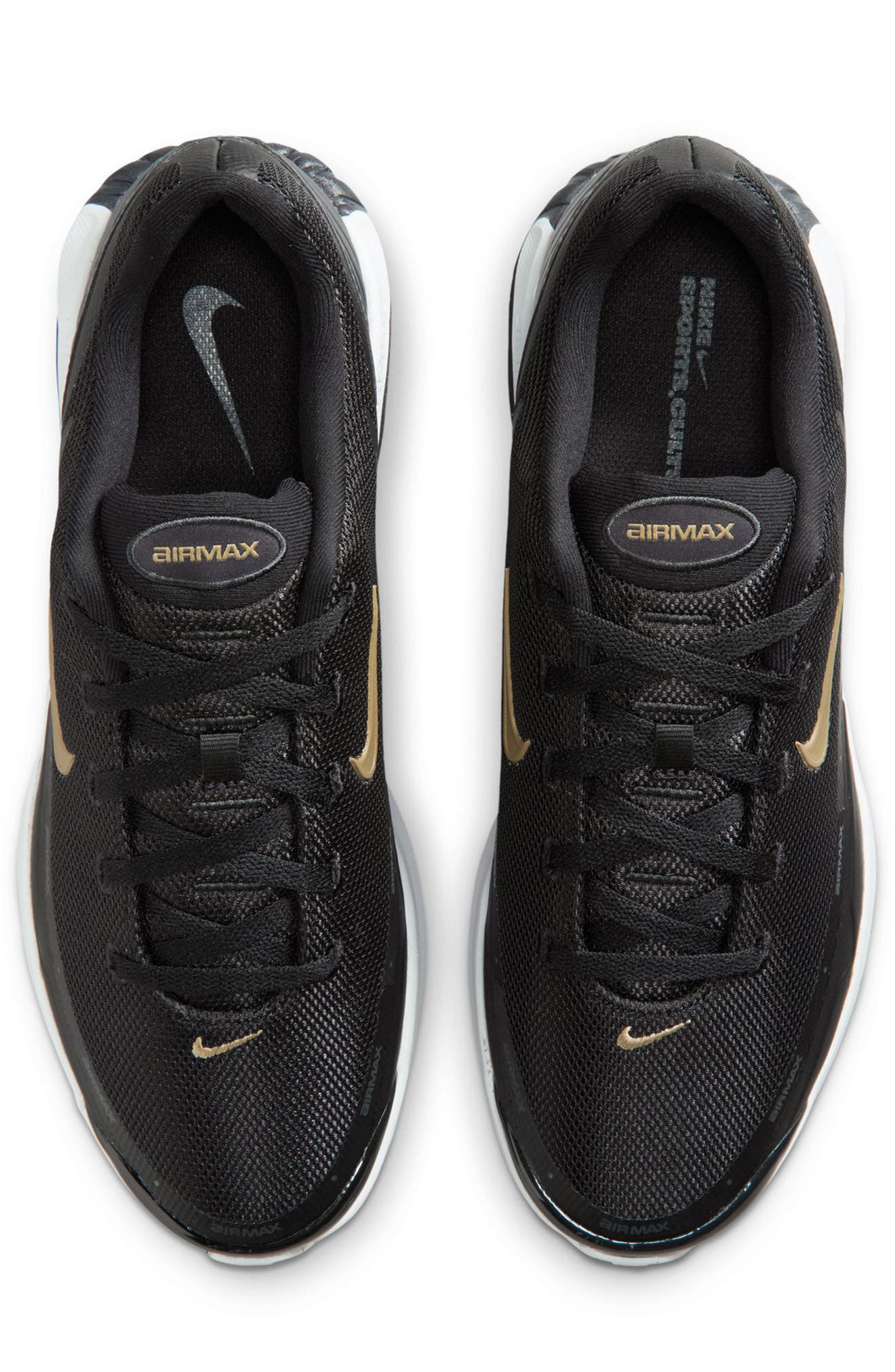 Nike Air Max Bia Sneaker, Alternate, color, Black/ Filbert/ Sanddrift
