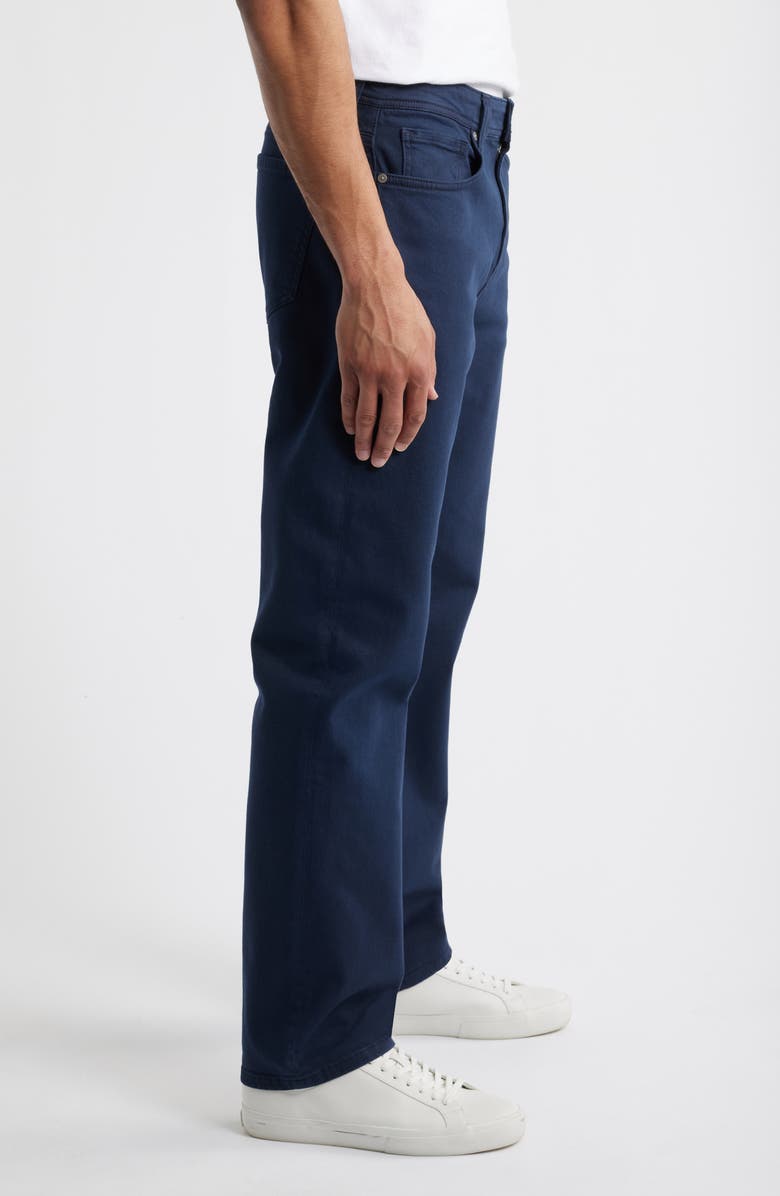 Nordstrom Garment Dyed Straight Leg Jeans, Alternate, color, Navy Overture