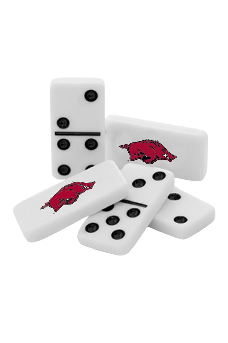 Arkansas Razorbacks Dominoes, Alternate, color, Multicolor
