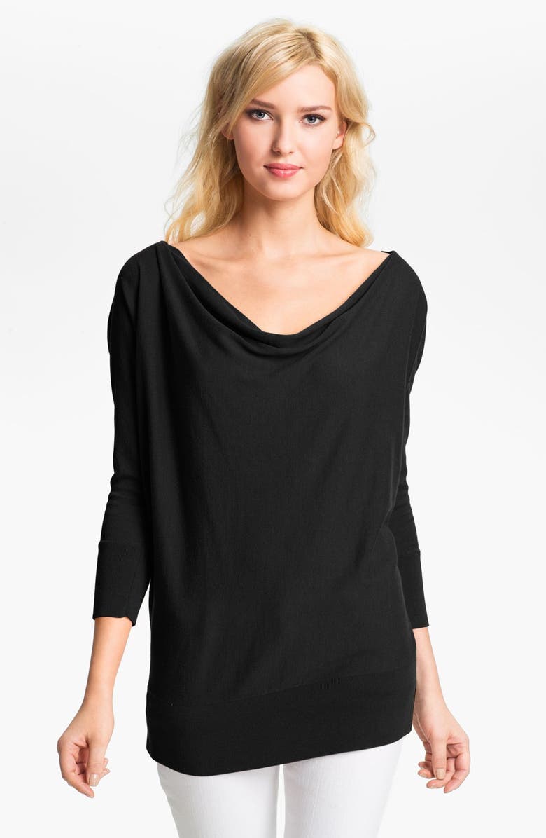 MICHAEL Michael Kors Zip Shoulder Sweater, Main, color, 