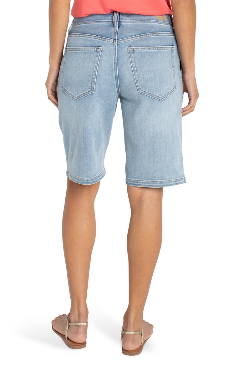 Relaxed High Waist Denim Shorts, Alternate, color, LAS VIRGENES