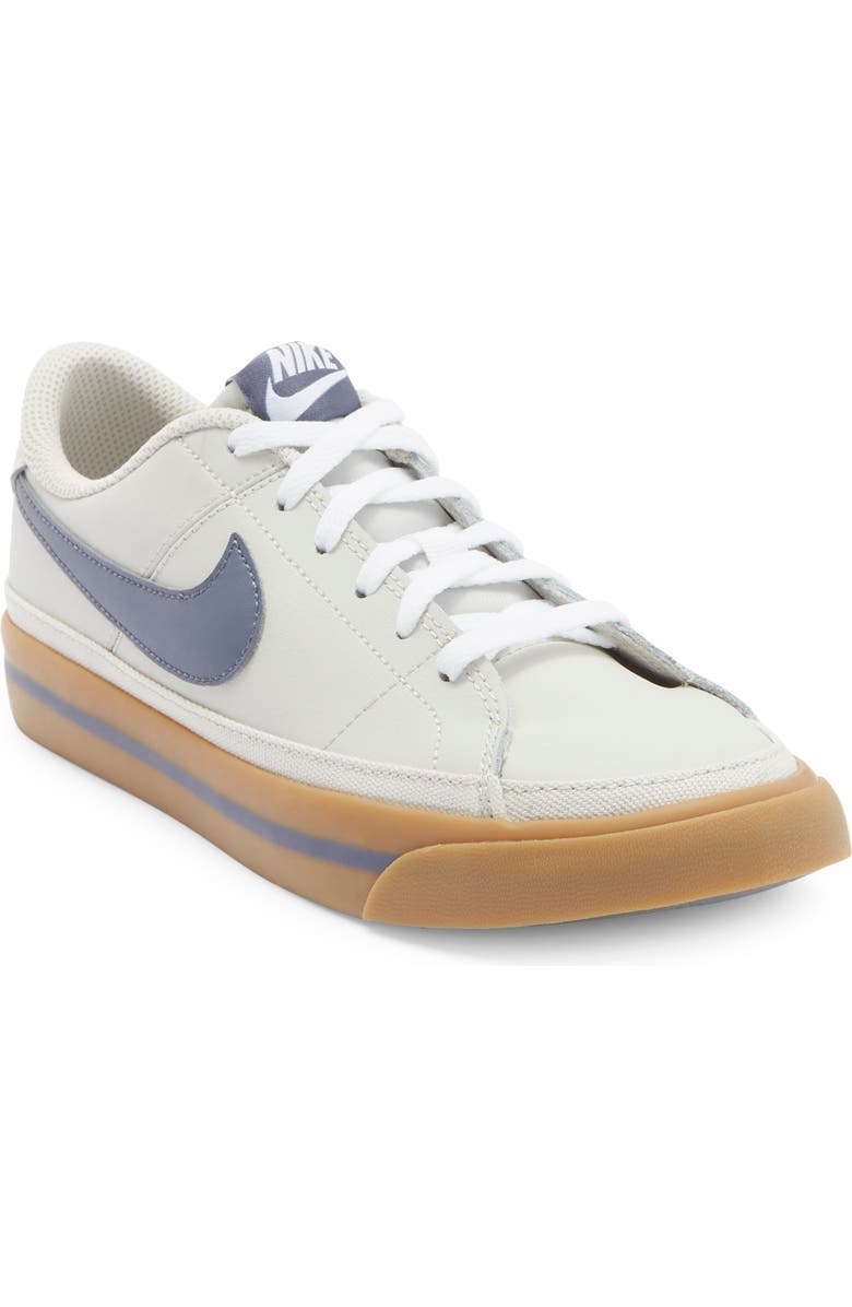 Nike Kids' Court Legacy Sneaker, Main, color, Light Bone/ Light Grey/ Brown