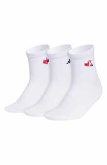 With Love 3-Pack Assorted Quarter Socks