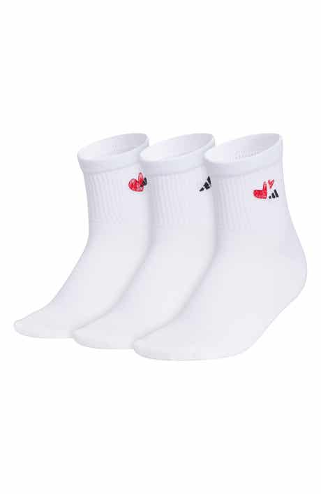 With Love 3-Pack Assorted Quarter Socks