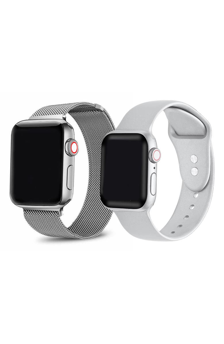 The Posh Tech Assorted 2-Pack Apple Watch<sup>®</sup> Watchbands, Alternate, color, 