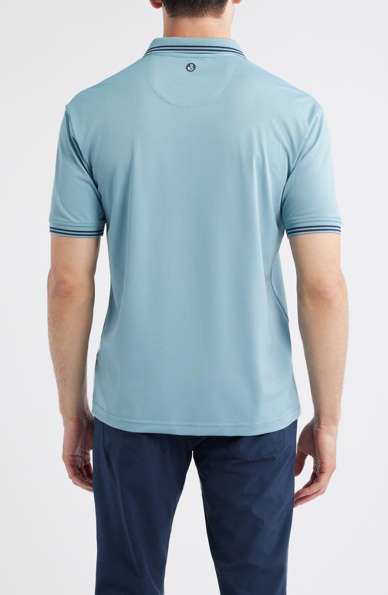Swannies Thatcher Tipped Performance Polo, Alternate, color, 