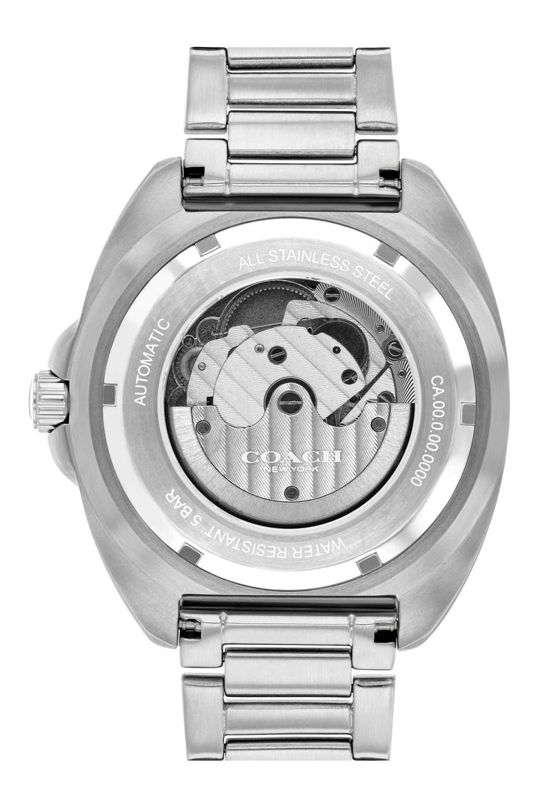 Charter Automatic Bracelet Watch, 44.5mm, Alternate, color, BLUE