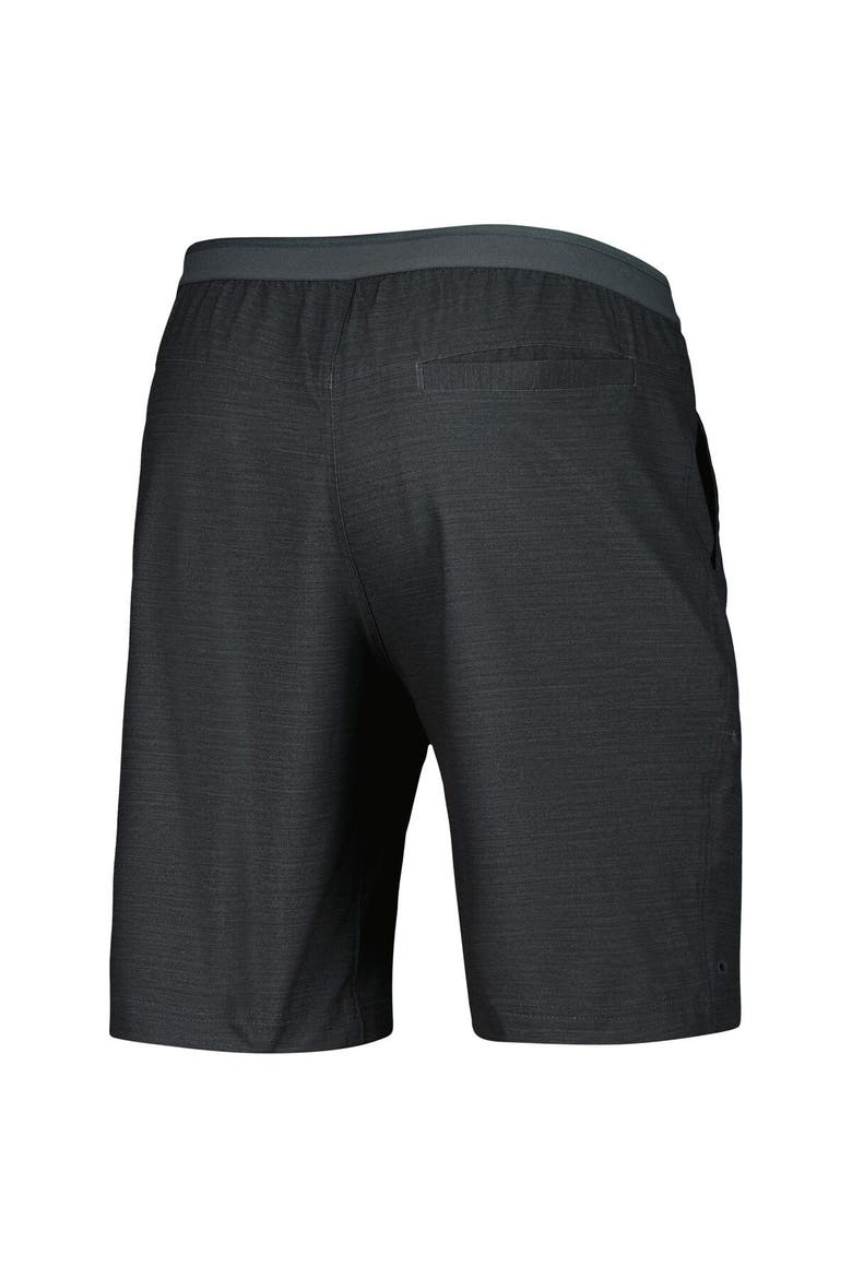 Men's Columbia Heathered Gray Oregon State Beavers Twisted Creek Omni-Shield Shorts, Alternate, color, Heather Gray