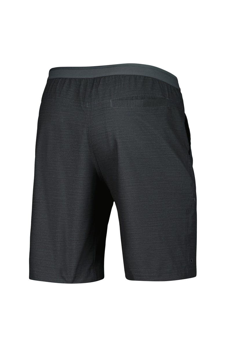 Columbia Men's Columbia Heathered Gray Oregon State Beavers Twisted Creek Omni-Shield Shorts, Alternate, color,