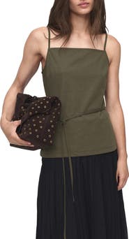 MANGO Waist Tie Camisole