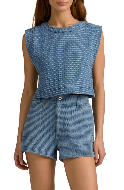 The Arlo Texture Crop Top