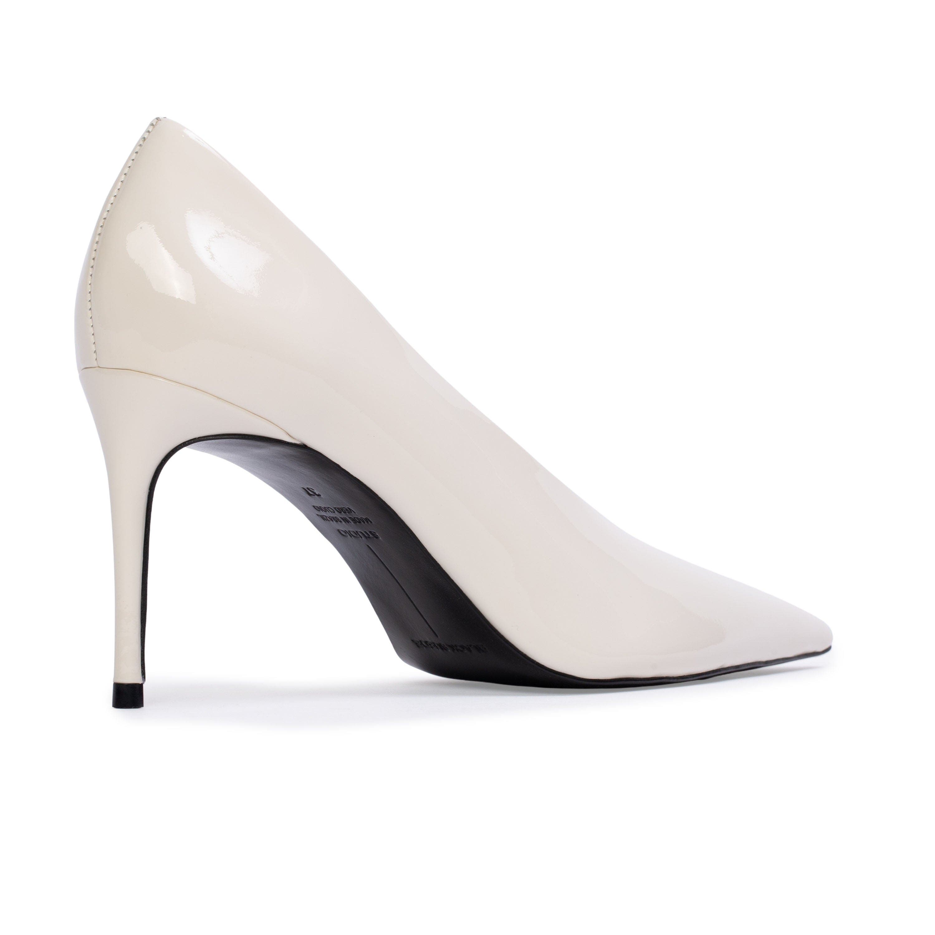 BLACK SUEDE STUDIO Jona 80 Patent Pump, Alternate, color, Coconut Patent