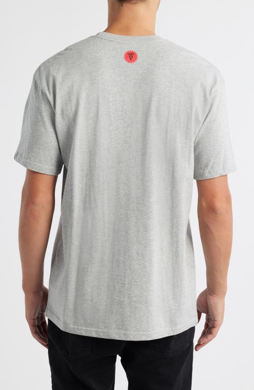 Icecream Carton Graphic T-shirt In Gray