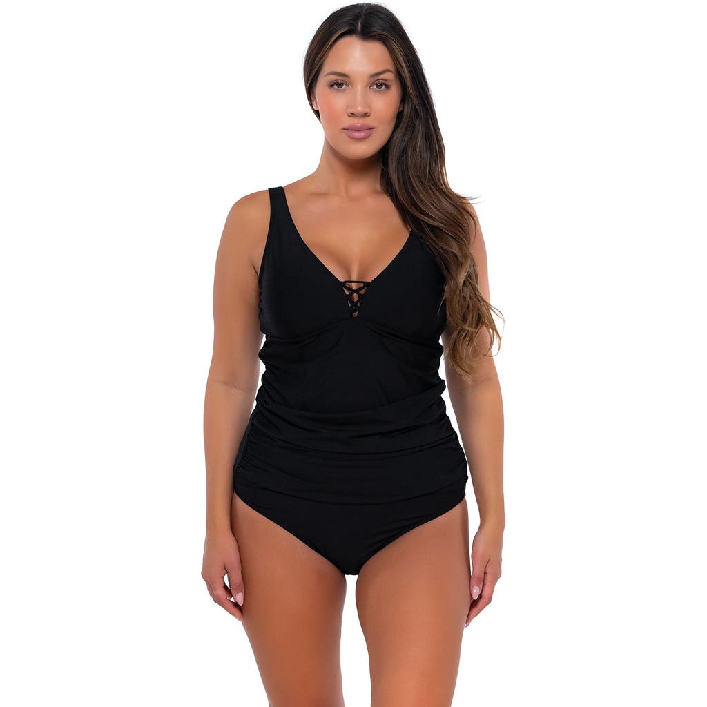 Sunsets Escape Emerson Tankini In Black